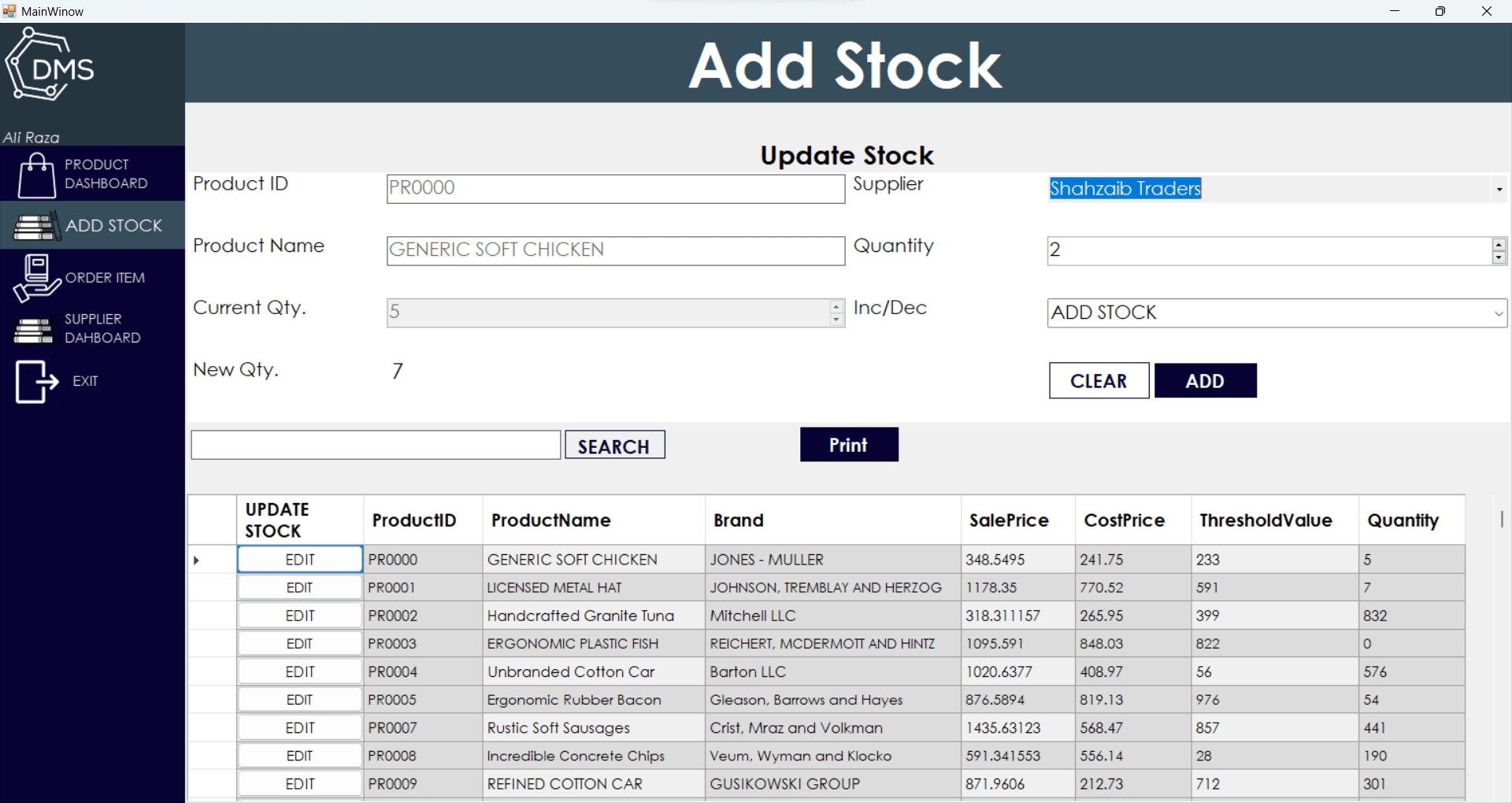 Distribution Management System Cover